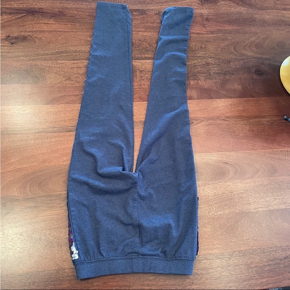 GAP Sequin Stripe Everyday Legging girls medium - Picture 8 of 9